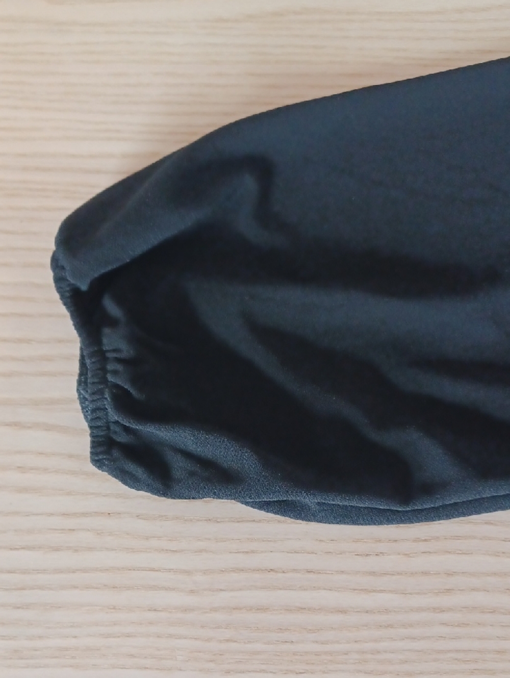 Mango Black Twist-Front Long Sleeve Dress - Picture 5 of 6